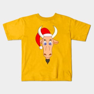 Christmas Ox Kids T-Shirt